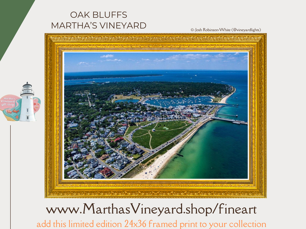 Oak Bluffs,      Martha's Vineyard limited edition print